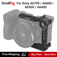 ราคา SmallRig กรงครึ่งกล้องขนาดเล็กในตัว Arca Swiss แผ่นปลดเร็วสำหรับ Sony A6700 A6600 A6500 A6400 4337 (20026002807)