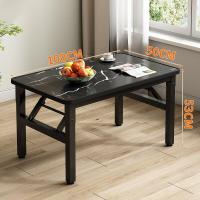 ราคา SUNNY โต๊ะโต๊ะพับ โต๊ะพับได้ โต๊ะทานข้าว Folding table โต๊ะกินข้าวพับได้ 100 80 60ซม แบบพกพา รับน้ำหนักได้ 500 กก โต๊ะไม้พับได้ เอนกประสงค์ (21595022606)