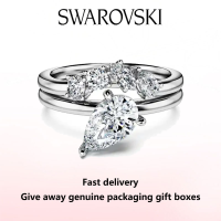 ราคา Swarovski แหวนแฟชั่นใหม่ของผู้หญิง แหวนกาแล็กซี่เพชรแท้ 1 4 กะรัต แบบคัตผสม 2 ของขวัญวันวาเลนไทน์ ของขวัญวันเกิด ฟรีกล่องของขวัญของแท้ (23209209133)