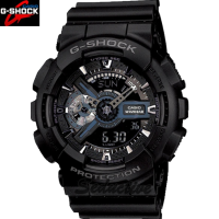 ราคา นาฬิกา Casio GShock รุ่น GA 110 1B นาฬิกาผู้ชายสายเรซิ่นสีดำ รุ่น Blackhawk ตัวขายดี (2002804860)