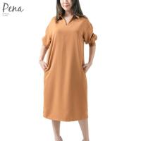 ราคา Pena house ชุดเชิ๊ตเดรส คอปก แขนยาว PODL092301 (20762208316)