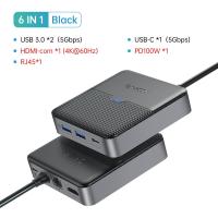 ราคา USB ตัวแปลงแบบหลายพอร์ตฮับ CORICO 8 In 1 Dock กับ1000Mbps Ethernet USB C ถึง HDMI 4K 100W PD 2 USB 3 0พอร์ต Type C ฮับดองเกิลที่รองรับ USB SD TF สำหรับ MacBook Pro Air และอีกมากมายอุปกรณ์ Type C (1861
