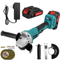 ราคา เครื่องเจียรไร้สาย 4นิ้ว เครื่องเจียรแบตเตอรี่ หินเจียรแบต หินเจียร มอเตอร์ไร้แปรงถ่าน 10000rpm (22787347919)