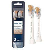 ราคา สำหรับเปลี่ยนหัวแปรงสีฟันแท้แปรงสีฟันไฟฟ้า Philips Sonicare A3แบบ All In One พรีเมียมหัวแปรง2หัวสีดำและสีขาว (23274545376)