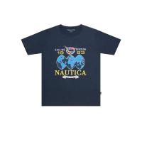 ราคา Nautica T Shirt เสื้อยืดนอติก้า V37105 0102 4NV (23176263281)