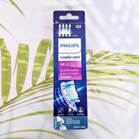 ราคา Philips Sonicare G3 Premium Gum Care Brush Heads 4 Brush Heads HX9054 65 White หัวแปรงสีฟันไฟฟ้า รีฟิว 4 หัว รุ่นG3 (21779166926)