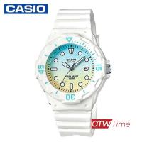 ราคา Casio Standard นาฬิกาข้อมือผู้หญิง สายเรซิ่น รุ่น LRW 200H 2E2VDR Blue Yellow (10948641)