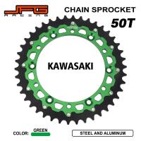 ราคา 50 T CNC เฟืองห่วงโซ่ด้านหลังประสิทธิภาพสูงสำหรับ KAWASAKI KLX250 KX500 KDX200 KDX220 KX125 KX250 มอเตอร์ครอสซูเปอร์โมโต้แข่งรถเอนโดโร่ MX (671452325)