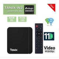 ราคา สมาร์ททีวีกล่อง Tanix W2 Amlogic S905W2 2G 16G 2 4G 5G Dual Wifi บลูทูธ top Box Media Player กล่องทีวี Android 11สำหรับ Iptv (15924358962)