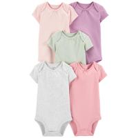 ราคา คูปอง 2 ต่อ Carters Bodysuit Set 5Pk Multi L8 คาร์เตอร์เสื้อผ้าชุดบอดี้สูทเซทแพ็ค 5 ชิ้น (16180821582)