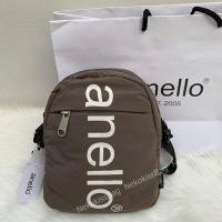 ราคา NekokissBag Anello หิ้วShop Big Logo Mini Shoulder Bag STANDS OUT AH B2483 กระเป๋าสะพายข้าง (18592096604)