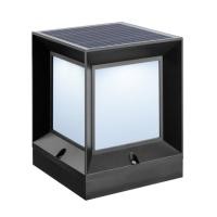 ราคา LUMAX ชุดโคมหัวเสาโซล่าร์พร้อมหลอด LED ปรับได้ 2 แสงผ่านรีโมท ขนาด 12W และ 24W (21581042871)