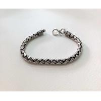 ราคา สร้อยข้อมือลายถักเงินแท้925 เครื่องประดับเงินแท้ สร้อยเงินแท้ (21410497306)