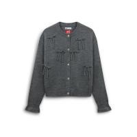 ราคา AIIZ เอ ทู แซด AIIZ เสื้อคาร์ดิแกนผู้หญิงผ้าถักติดโบว์ AIIZ Womens Bow Crew Neck Cardigan (23344061689)