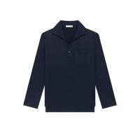 ราคา MOO 12 24 Signature Sailor Shirt เสื้อแขนยาว ผ้าเจอร์ซี่ แต่งดีเทลคอปกกะลาสี แต่งกระเป๋าหน้า ปักตัว M ที่อก (23317150692)