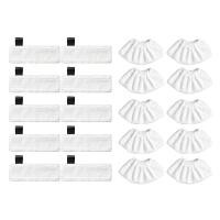 ราคา Steam Mop Cloth Rags Parts Mop Cloth Rags White for Karcher Easyfix SC1 SC2 SC3 SC4 SC5 Replacement Microfiber Cleaning Pad Cover Steam Cleaner (19795744504)
