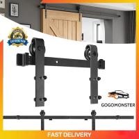 ราคา ชุดรางเลื่อนประตูสไลด์ ประตูเลื่อน ชุดรางเลื่อน ประตูบานเลื่อน รางเลื่อนประตู ฮาร์ดแวร์ประตูยุ้งข้าวเลื่อนลูกกลิ้งรางช 3 ปี รับประกัน ไม่ขายประตู (20073364122)