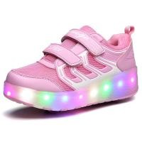 ราคา CODD รองเท้าผ้าใบ รองเท้าโรลเลอร์สเก็ต แบบชาร์จไฟได้ มีไฟ LED ขนาดใหญ่ รับประกันคุณภาพ สําหรับเด็ก และผู้ใหญ่ CVB (21507705358)