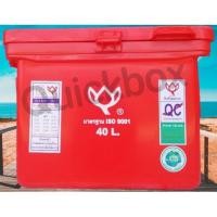ราคา ถังแช่น้ำแข็ง ตราดอกบัว ขนาด 40 ลิตร สินค้าตามมาตรฐาน (16467224700)