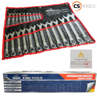 ราคา Euro King Tools ประแจปากตายแหวนข้าง ขนาด 6 32mm 23 ชิ้น ชุด เกรดเหล็ก CRV อุปกรณ์ครบตามรูปภาพ ของแท้ 100 (22852269046)