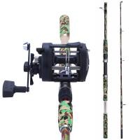 ราคา Sougayilang อุปกรณ์ตกปลาซุปเปอร์10kgคันเบ็ดคาร์บอน2ตอน165ซม and 3 8 1 อัตราส่วนความเร็ว รอกทรอลิ่งแถมฟรีสายเอ็นตกปลา PE 300m (17466231640)