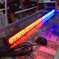 ราคา ไฟไซเรน LED แดง น้ำเงิน แบบต่อตรง 12v ไม่มีปลั๊กจุดบุหรี ไฟไซเรนติดหลังคา 90cm 6ท่อน 1หน้า 3Wไฟฉุกเฉิน ไฟกู้ภัย พร้อมขาแม่เหล็ก (2233786050)