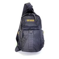 ราคา Chinatown Leather กระเป๋า ผู้ชาย เป้ หูหิ้ว สายเดี่ยว ผ้า สะพายหน้า หลัง Volunteer สีดำ (1311416453)