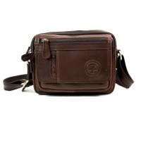 ราคา Chinatown Leather กระเป๋าสะพาย ผู้ชาย หนังวัวแท้แนวนอน (6322630341)