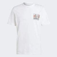 ราคา adidas ไลฟ์สไตล์ เสื้อยืดพิมพ์ลาย adidas Adventure ผู้ชาย สีขาว IJ0701 (22434861068)