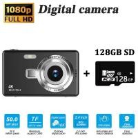 ราคา 4K กล้องดิจิตอล 96MP พิกเซล Digital Camera ถ่ายวิดีโอ HD กล้องถ่ายภาพเซลฟี่ Portable 2 4 หน้าจอแสดงผล IPS 40x กล้อง HD ซูมออปติคอล1080P แฟลชในตัว Mini Cameras (23042585835)