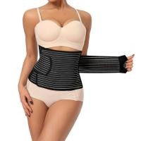 ราคา SUNVENO Postpartum Belly Band Girdle for Postnatal Adjustable Belly Wrap C section Recovery Binder Abdominal Support Back Pain Relief (23254824269)