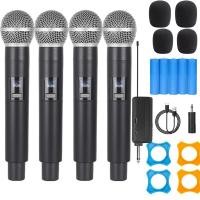 ราคา Original microphone float wireless UHF microphone karaoke microphone float 150M wireless mileage float KTV float karaoke microphone Bluetooth wireless microphone Singing microphone dual floating micro