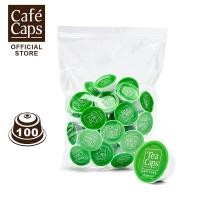 ราคา Cafecaps แคปซูลชา ใช้กับเครื่อง Nescafe Dolce Gusto Matcha Organic 1 ถุง X100 แคปซูล ชาเขียวมัทฉะออร์แกนิค100 เกรดพรีเมี่ยมไม่มีน้ำตาลครีมเทียม หมดอายุ01102026 (19723113539)