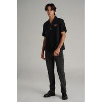 ราคา Mc jeans เสื้อเชิ้ต ผู้ชาย เสื้อฮาวายแขนสั้น สีดำ MSSZ250 (22599765530)