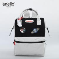 ราคา แบบใหม่ anello x NASA กระเป๋าเป้แฟชั่น สติ๊กเกอร์ตีนตุ๊กแก ช่องเยอะใส่ของได้เยอะ ใส่โน๊ตบุ๊คได้ ผ้ากันน้ำ พร้อมส่ง (20362865649)
