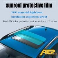 ราคา AEP ฟิล์มหลังคาร์ซันรูฟ Sunroof Protective Film กันรอย ป้องกันแตก เสริมความเข็งแรงกระจก แบบแบ่งตัดตามขนาดที่กำหนด (21594137507)