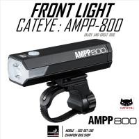ราคา ไฟหน้าจักรยาน ชาร์ทUSB CATEYE AMPP 800 BIKE FRONT LIGHT USB CHARGE 800 LUMENS (16921434141)