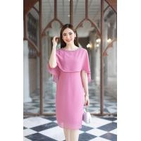 ราคา ชุดเดรสลูกไม้ทรงปีกค้างคาว ทรงสวย งานตรงปก งานคุณภาพ รหัสสินค้า 8 8034 (23092481315)