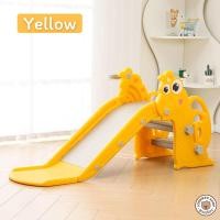ราคา LookmeeShop 2in1 สไลเดอร์เด็กรุ่นยีราฟ มาพร้อมแป้นบาส แถมฟรี ลูกบอลเด้งดึ๋ง ของเล่นเด็กสีสันสวยงาม วัสดุอย่างดี ตัวใหญ่แข็งแรงปลอดภัย (17197387041)