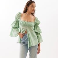 ราคา Mitr Mali Blouse สีแดงพร้อมจัดส่งวันที่ 23 ธ ค (8973220634)