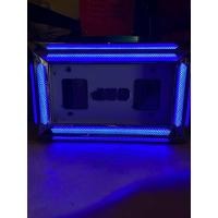 ราคา กรอบป้ายทะเบียนสแตนเลสแท้ สำหรับรถบรรทุก ขอบมีไฟ มีให้เลือก 4 สี (22759383884)