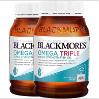 ราคา Blackmores Omega3 150 ฉลากออสเตรเลีย แคปซูล Triple Concentrated Fish Oil (23363470538)