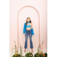 ราคา Niyom Jeans collection Bussaba รุ่น BJ004 ดาหลา กางเกงยีนส์ผู้หญิง (16489953246)