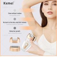 ราคา เจัดส่งทันที KEMEI 3IN1เครื่องถอนขนไฟฟ้า เครื่องกำจัดขน เครื่องถอนขน ที่ถอนขนรักแร้ เครื่องบดเท้าKM 7102 (22812408609)