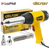 ราคา DELTON ปืนเป่าลมร้อน ปืนเชื่อม พลาสติก พีวีซี PVC 720 วัตต์ พร้อมอะไหล่ ไส้ฮีทเตอร์ Heater และหัวเปลี่ยน 2 ขนาด Plastic Welding Torch Gun รุ่น DTP 720 (19522120110)