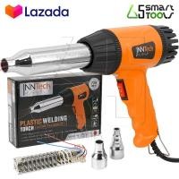 ราคา InnTech ปืนเป่าลมร้อน ปืนเชื่อม พลาสติก พีวีซี PVC 720 วัตต์ พร้อมอะไหล่ ไส้ฮีทเตอร์ Heater และหัวเปลี่ยน 2 ขนาด Plastic Welding Torch Gun รุ่น ITP 720 (1984272708)