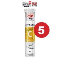 ราคา Swiss Energy Dr Frei Vitamin C 1000Mg 5 หลอด ดร ฟราย เม็ดฟู่ วิตามินซี วิตามินซี 1000 มิลลิกรัม (23025572797)