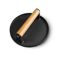 ราคา Smash Burger Press Heavy Duty Hamburger Press W Heat Resistant Handle Cast Iron Grill Press Bacon Press (23035716843)