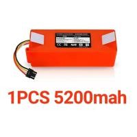 ราคา New brand 14 4V 5200mAh Li ion battery robotic vacuum cleaner replacement Xiaomi robot roborock S50 S51 S55 accessory spare A cell (22568969621)