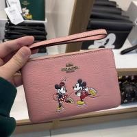 ราคา Coâćh X Disney กระเป๋าสตางค์ลายการ์ตูนคริสต์มาสที่ร่วมแบรนด์ CN031 CN033 CN025 CN026 CN005 (22302763891)